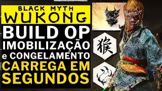 BLACK MYTH WUKONG - BUILD MUITO OP IMOBILIZAÇÃO e CONGELAMENTO!!!! e MUITO DANO O BOSS NEM SE MEXE!!