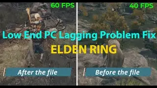 How To Play A ELDEN RING Low End PC Lagging Problem Fix
