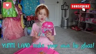 Making Yummi Land Lip Gloss (So Cute)