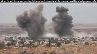Massive Russian AirStrikes in Over Syria   Russia Operation In Syria HD