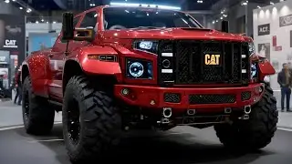 Представлен пикап Caterpillar 2026 года – настоящий монстр среди тяжелых грузовиков.