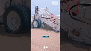 The beach cleaning machine is a genius invention