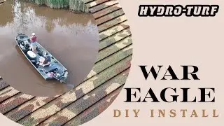 Установка HydroTurf своими руками | War Eagle преобразился!