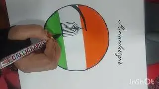 Drowning for independence day #art# 15 august# aimandesigns  