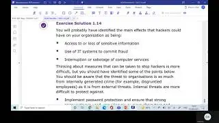 CIPFA IPFM BCM Lesson 7