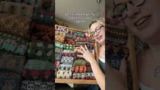 Вязаные носки ручной работы, вдохновлённые осенью! #stoneknits #knitting #sockknitting