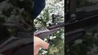 Antique Flobert rifle  #shorts #winter