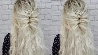 Gorgeous Half Up Half Down #BohemianHairstyle | #2020hair | #Effortless #Bridal #Boho #Wedding #Hair
