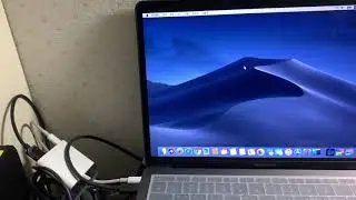 macOS와 ASUS MB169B+을 보조모니터로 연결하여 설치 활용