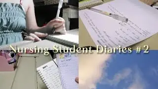 Nursing Student Diaries #2 | Morning walks, duty days, studying, cleaning, & productivity 🤍 