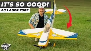 Do I Still Have What it Takes to Fly This RC Plane? AJ Aircraft Laser 230Z