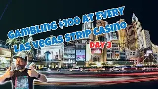 My WILD $100 Gambling Adventure at New York New York 2025!