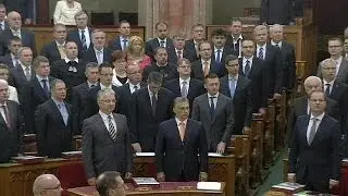 Hungary's new parliament is sworn in after April election