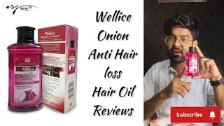 Wellice Onion Anti Hair loss Oil Reviews | Best For Reducing Hair Fall | Onion oil