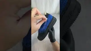 How to add glitter to your Nike Air Force 1 #airforce1 #art #diy #craft #youtubeshorts #ytshorts