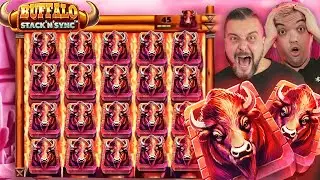 FULL SCREEN SNS ON BUFFALO STACK N SYNC GIVES MAX WIN POTENTIAL!