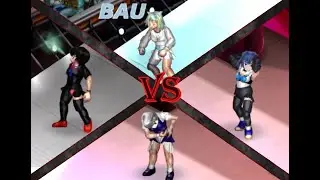 holo-TouhouRassle - Fuwawa & Nue vs Kronii & Sakuya