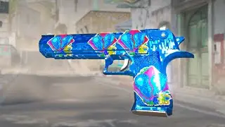 CS2 Updated 00NATION Glitter Sticker - Desert Eagle Cobalt Disruption + 4x 00NATION Glitters Craft