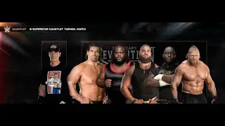 WWE GAUNTLET TURMOIL MATCH 1 VS ALL