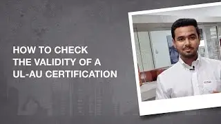 How to check the validity of a UL-AU certification?