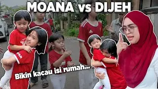DIJEH GELUD SAMA MOANA NIH!!! KACAU SEISI RUMAH.. @AramoanaDaily26