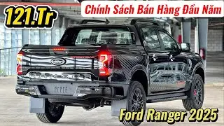 ✅Giá Bán Ford Ranger Đầu Năm Giảm Sâu Rồi | Xả Tồn Vin 2025 Đấu Với Bán Tải Triton | Giá Xe Việt