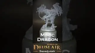 Mimic Dragon Assembled! #MimicDragon #WorldofDeuslair #Dungeons&Lasers