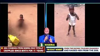 BREAKING NEWS DA NIG&Eacute;RIA-ADA CHAMIAKA, TOTALMENTE ALEIJADA, AOS 11 ANOS ESTA ANDANDO.