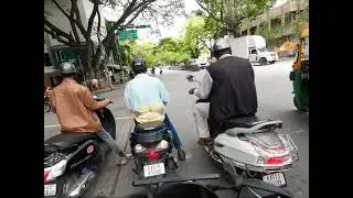 Vlog with my lovely R15V3speed going to the JC Road to buy the front and back brake pad #vlog#r15v3