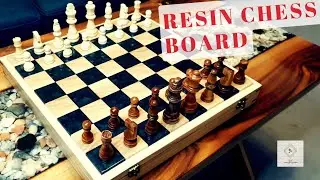 Ashwood and Resin Chessboard | DIY Project