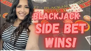 Blackjack@ Palace Station! SIDE BET WIN!