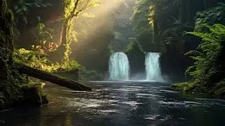 River Sounds for Deep Sleep | 30 Minutes Calming Water Ambience | Stress Relief & Relaxation