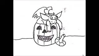 Qujin random artwork Halloween