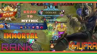 ROAD-TO&para;MYTHIC-LEGENDARY KHUFRA\GAMEPLAY NON-STOP|ROAMING