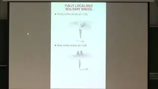 Prof. Mark Groves | Three-dimensional water waves