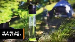 This Ingenious Water Bottle Is Designed To Convert The Air Into Drinking Water