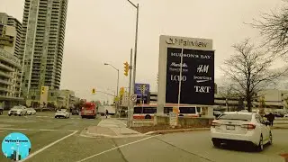 Driving to the Fairview Mall Toronto &ndash; Nov 8, 2023