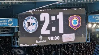 Bielefeld gegen Aue am 15.02.2025