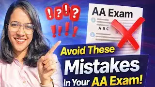 Avoid These Common Mistakes in Your AA Exam AUDIT AND ASSURANCE AA ACCA EXAM RUCHI GOYAL RG 2026