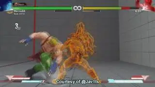 SF5: Necalli EX Stomp Hard Knockdown