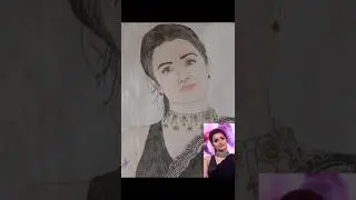 Trisha ❤️✨.... #love #trisha #tamil #drawing #artwork #artist #song #draw 💗❤️......