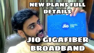 JIO Gigafiber New PLANS Full Details
