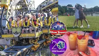 Alton Towers WEEKENDER - Towers Times 20th Birthday Event - August 2022 Vlog