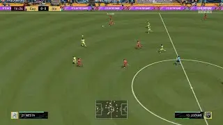 Lobbed through ball gone right