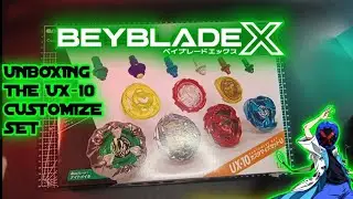 BEYBLADE X UX-10 CUSTOMIZE SET UNBOXING | KNIGHT MAIL |PTERA SWING |TYRANNO BEAT BEAT | HELLS HAMMER