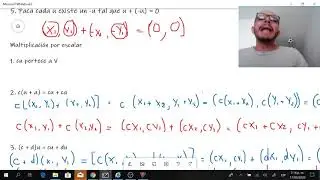 ¿Cómo demostrar un espacio vectorial?