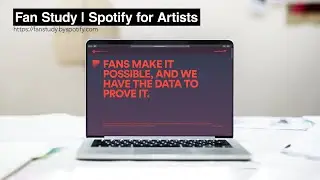 Fan Study | Spotify for Artists -Captured on June 18, 2021.-