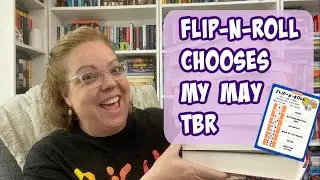 PLAYING FLIP-N-ROLL TBR GAME TO CHOOSE MAY BOOKS TO READ 📚 🎲