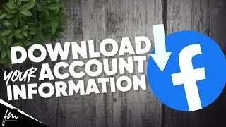 How to download Facebook Account Information 2023