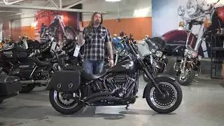 Harley Davidson Fat Boy S 2016 года с множеством дополнительных функций